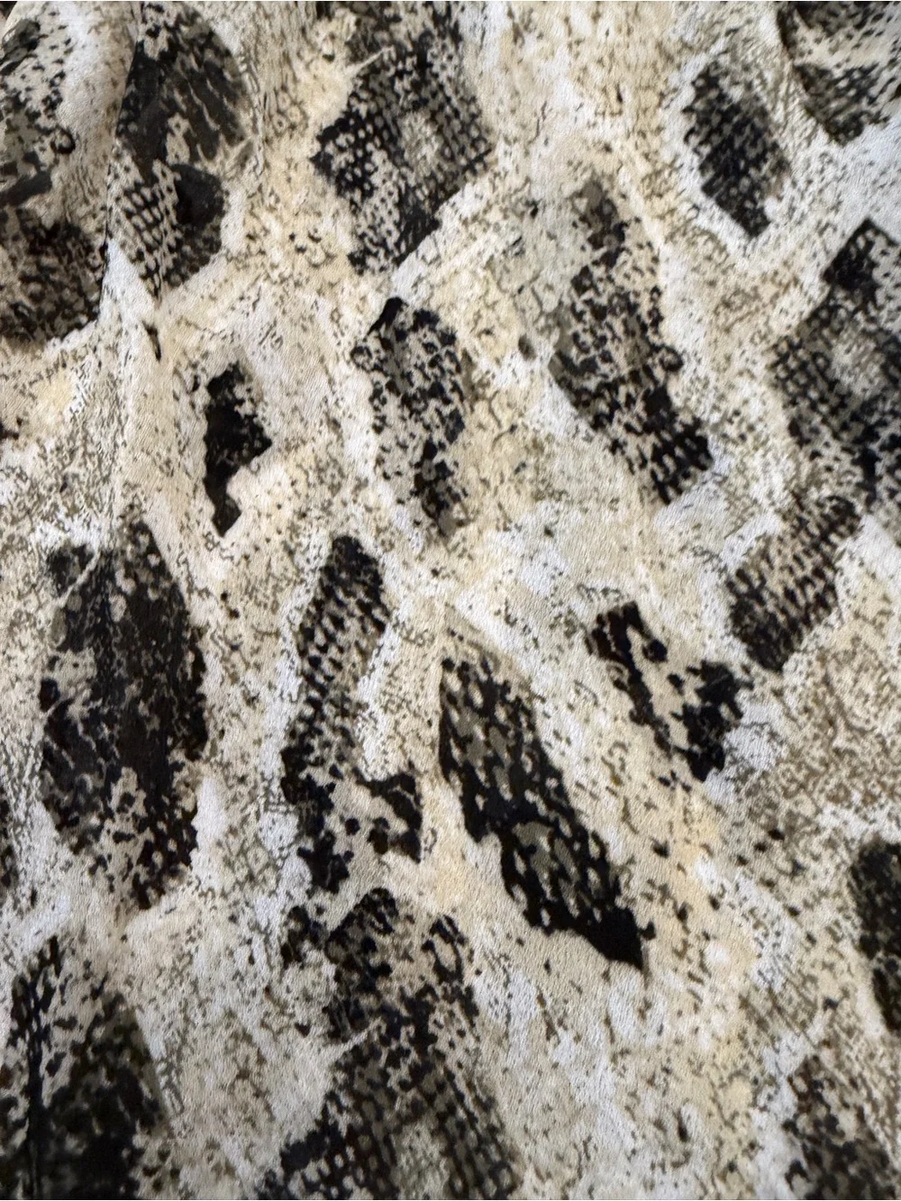 rag & bone Black Yuni Silk Leopard Printed Blouse (127)